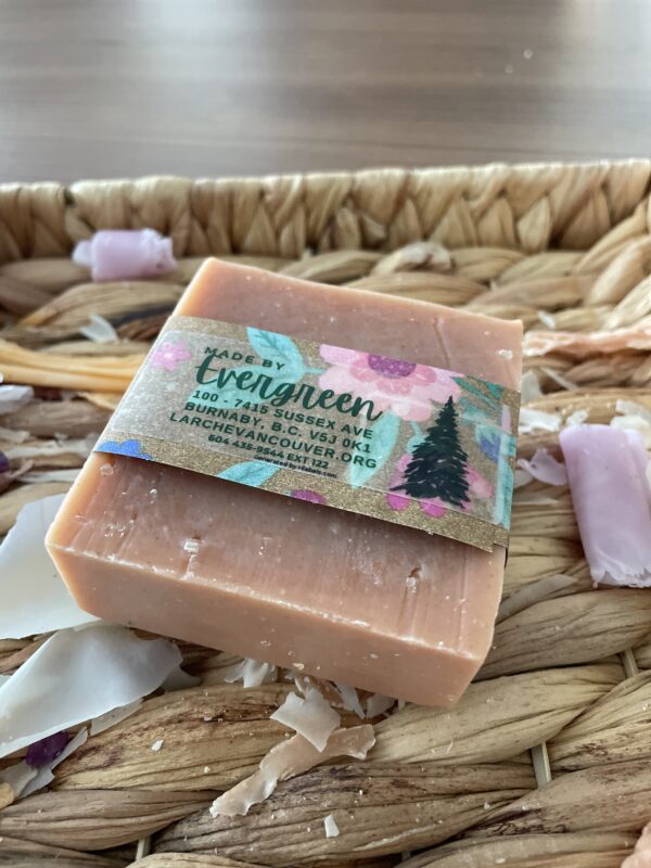 Evergreen soap - orange