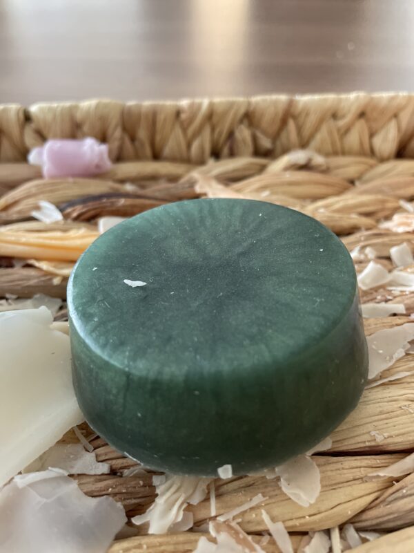 Soap green cirlce shape