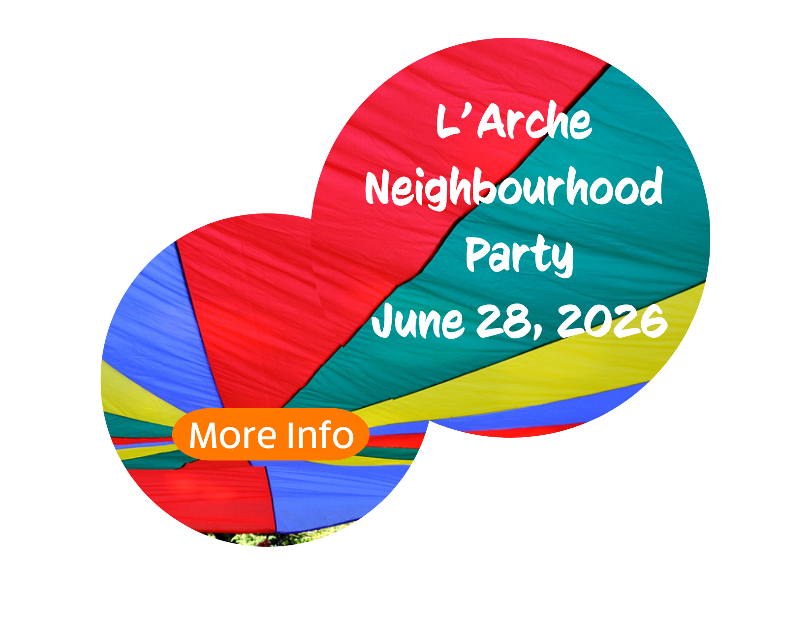 Website Graphic April 9B Two women laughing and smiling at each other, sitting at a table enjoying some tea